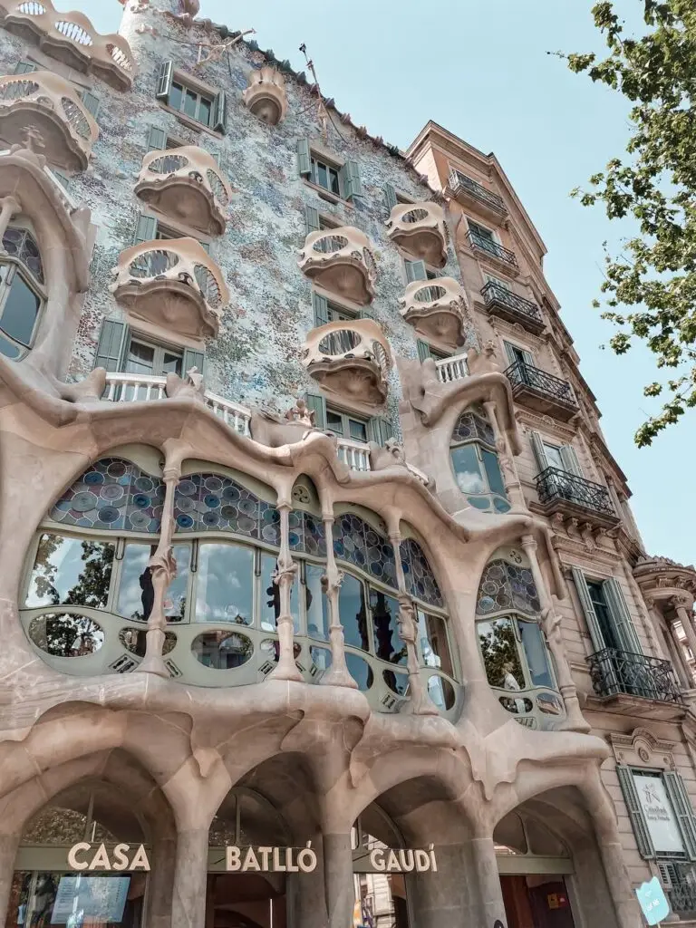 Gaudi maison barcelone